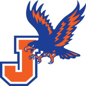 Jesup logo with mascot and J